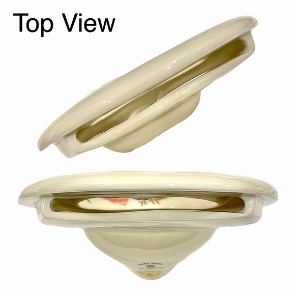 TAKAHASHI East Wind Japanese Vintage Porcelain Oval Picture Frame EUC - Picture 10 of 15